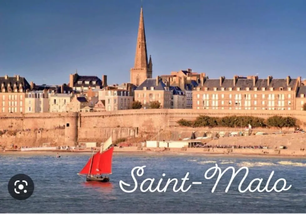 Apartamento Proche St-Malo, Plages, Appart 50M2 Avec Jardin Dinard